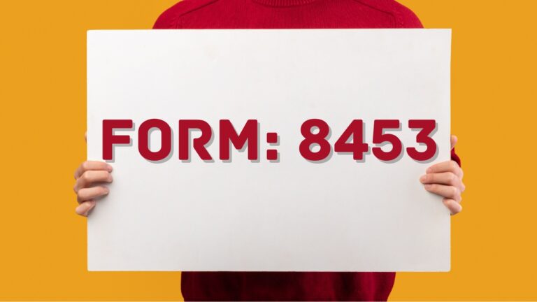 form 8453