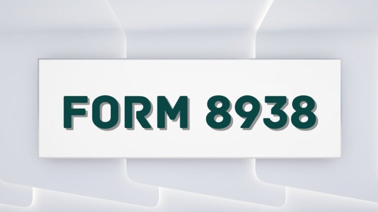 form 8938