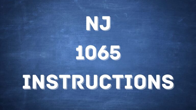 nj 1065 instructions