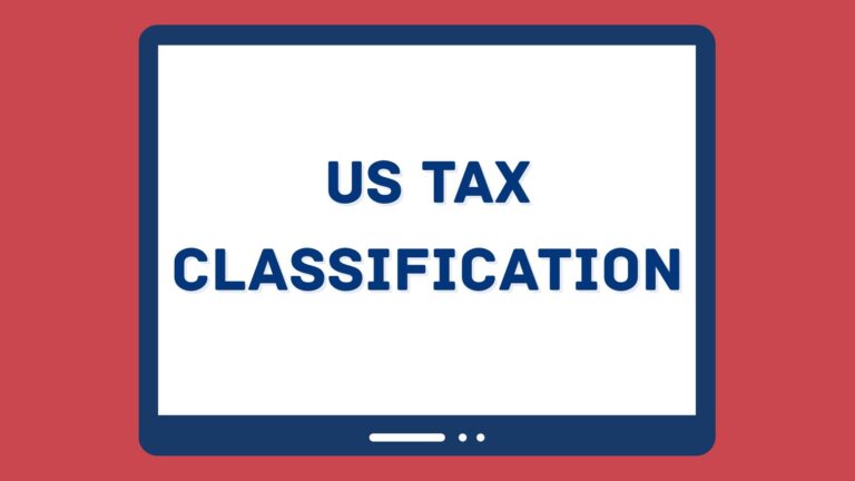 us tax classification